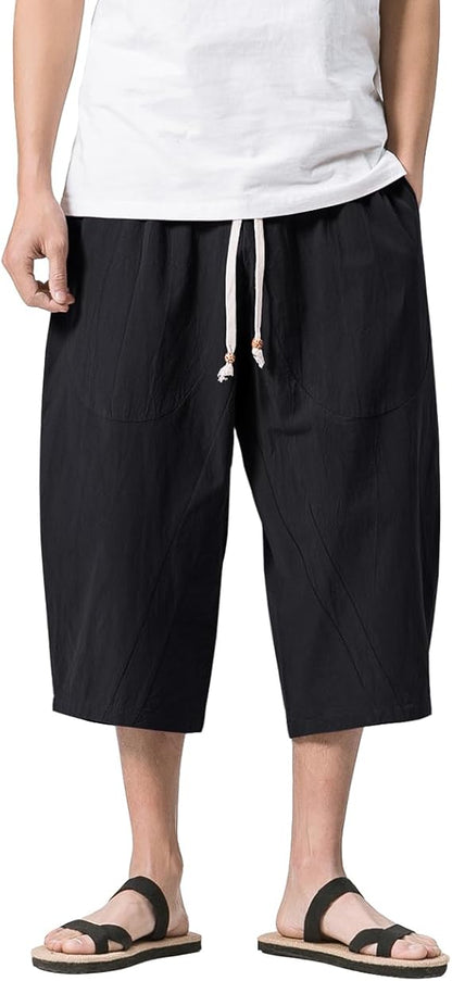 Linen Cotton Loose Fit Pants