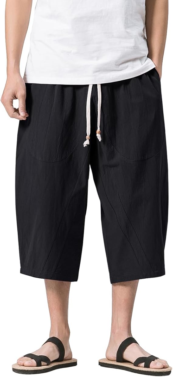 Linen Cotton Loose Fit Pants