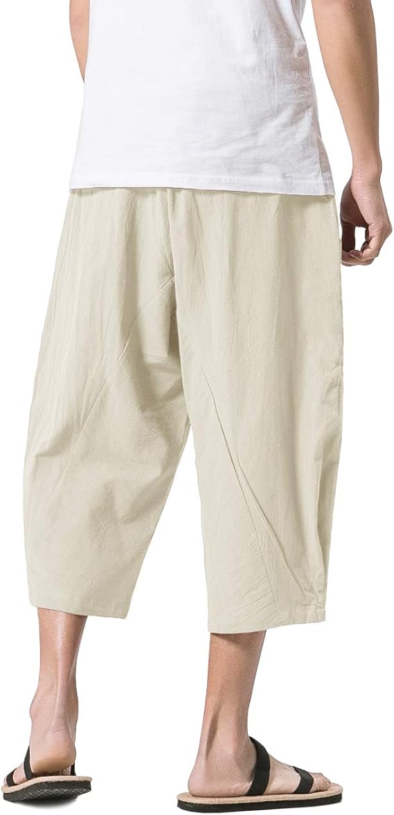 Linen Cotton Loose Fit Pants