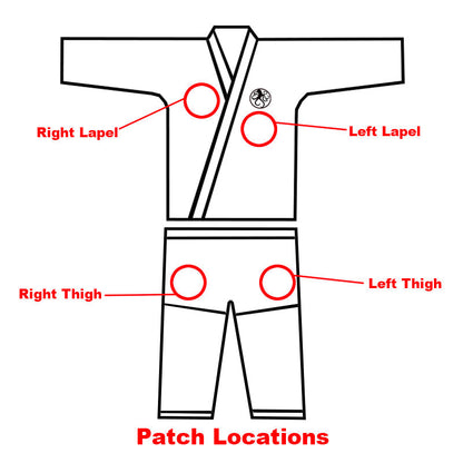 USA Jiu Jitsu Patch