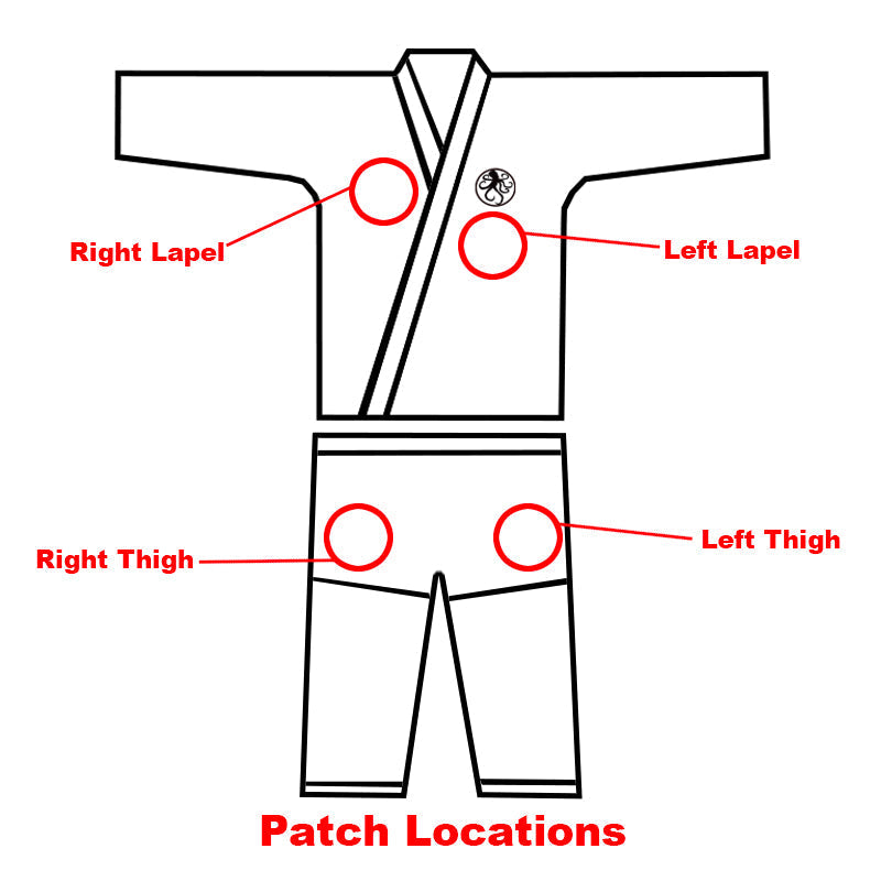 USA Jiu Jitsu Patch