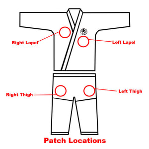 USA Jiu Jitsu Patch