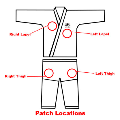 American Jiu Jitsu Patch